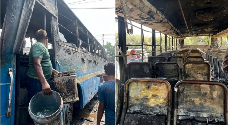 জবির ‘নোঙর’ বাসে আগুন,অল্পের জন্য রক্ষা পেলেন সবাই